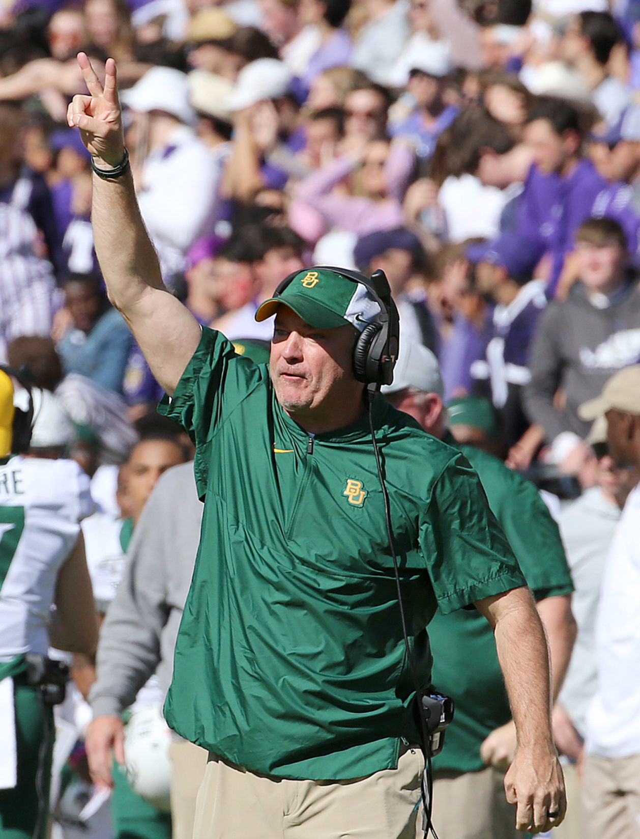 Baylor assistant coach Joey McGuire